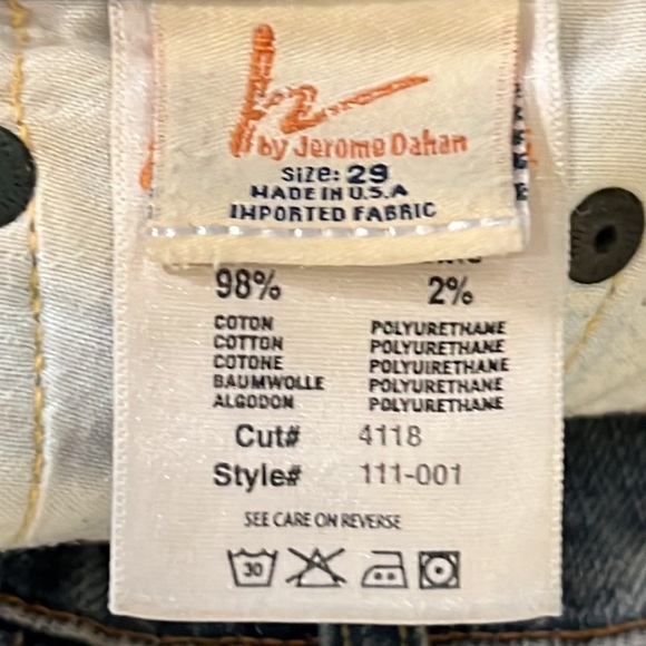 Vintage Citizens of Humanity low rise bootcut jeans - Picture 9 of 14